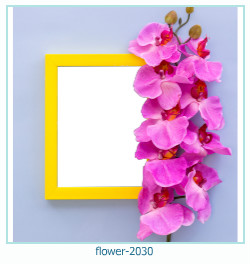 bingkai foto bunga 2030